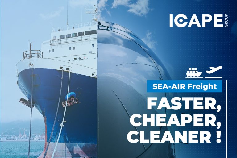 ICAPE Group Now Offers SEA-AIR Shipping for France and Germany